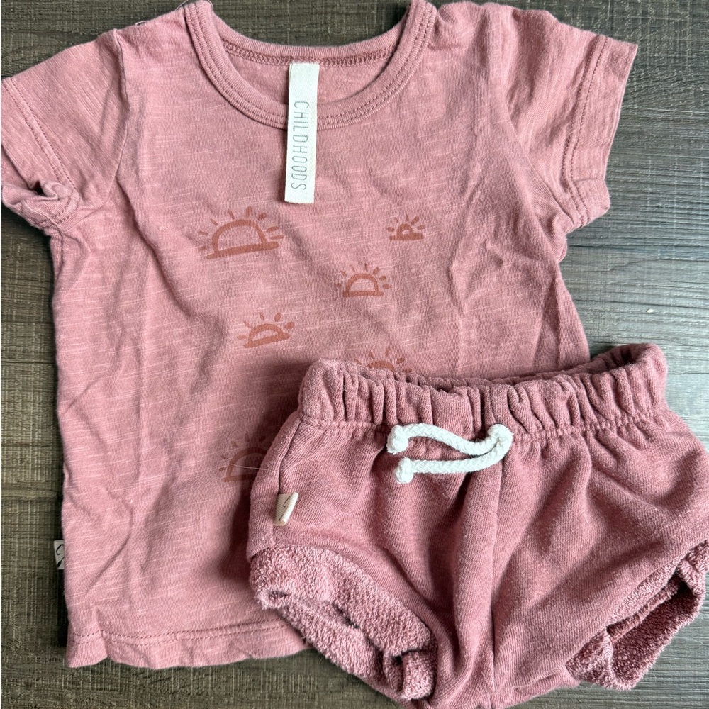 Childhoods Shorts and Tee
